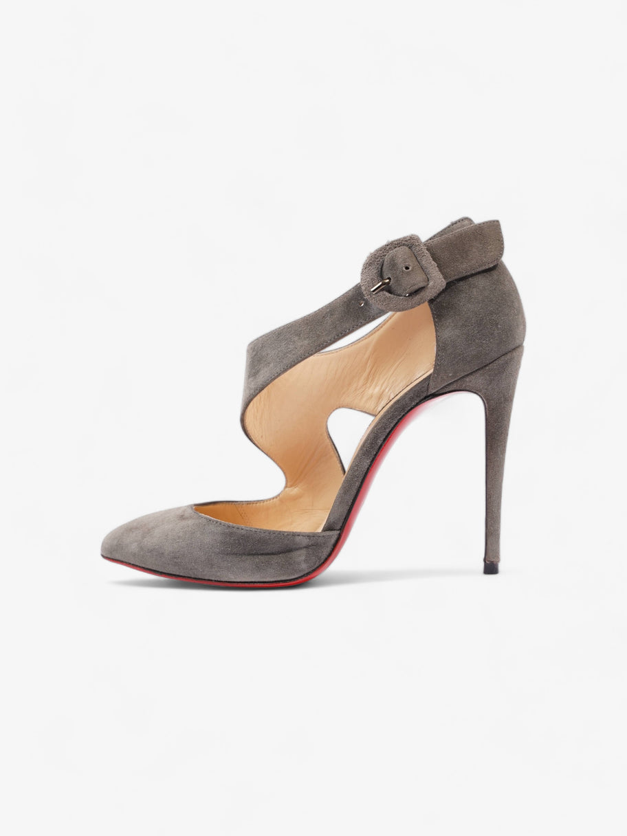 Sharpeta Heels 100 Grey Suede EU 36 UK 3 Image 5