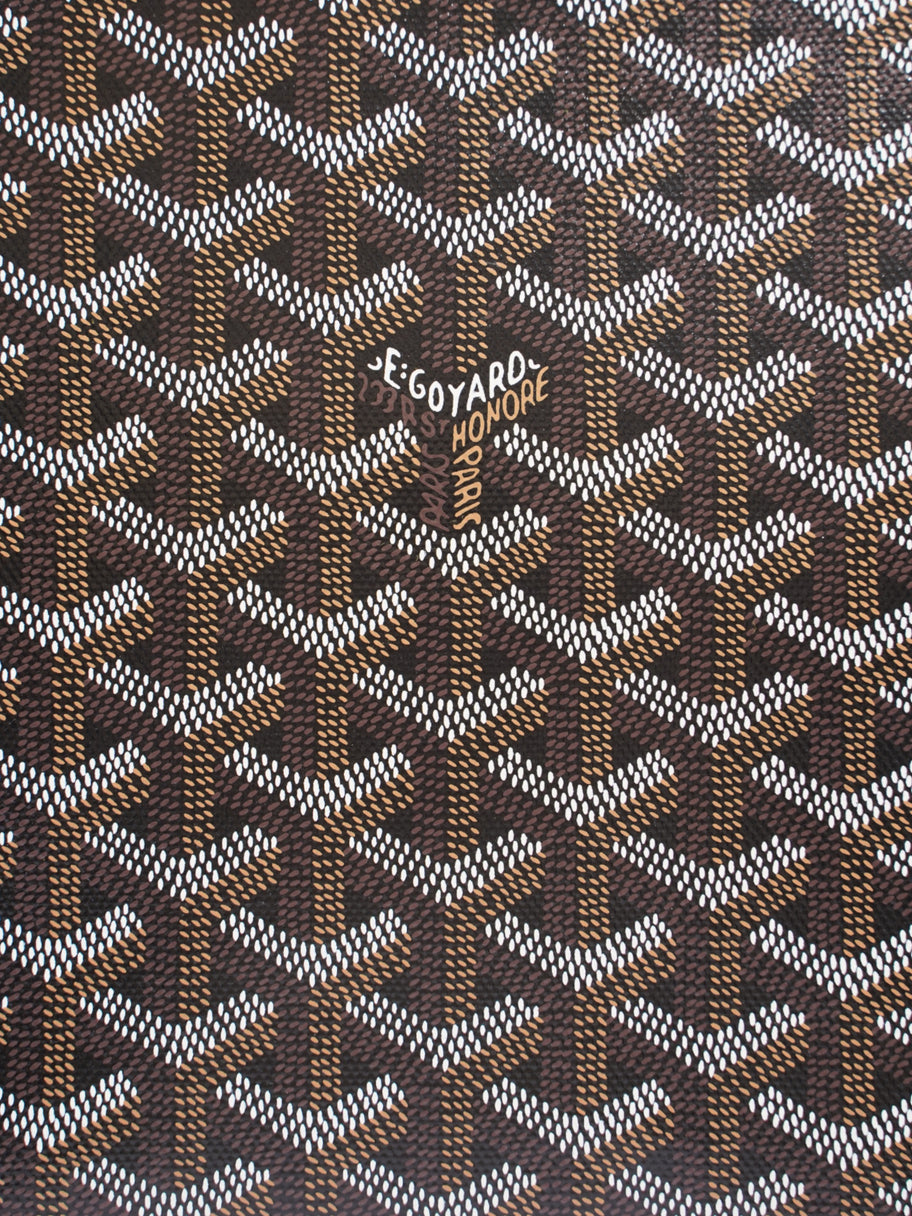 Goyard Artois Black Coated Canvas MM Image 3