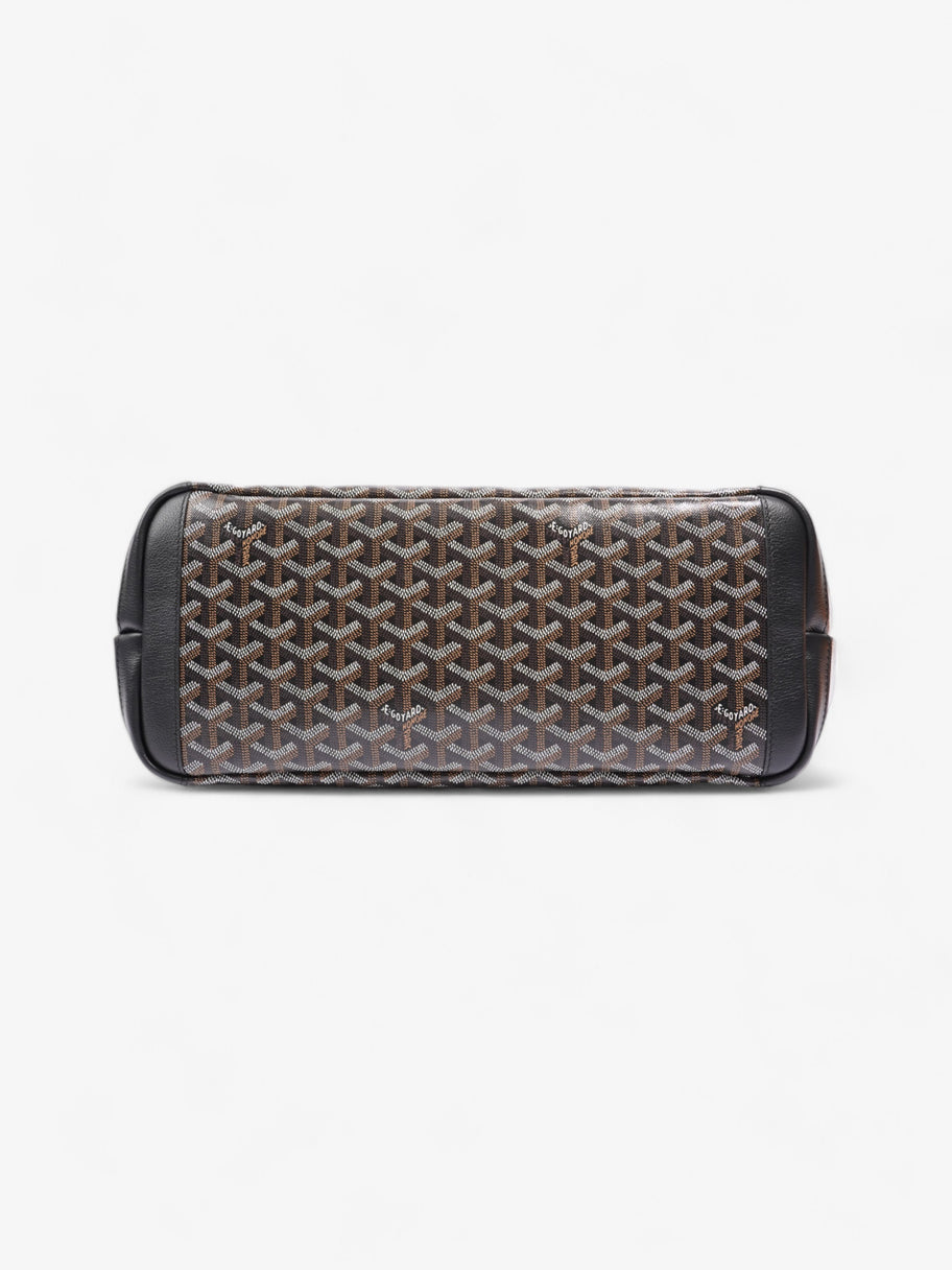 Goyard Artois Black Coated Canvas MM Image 7