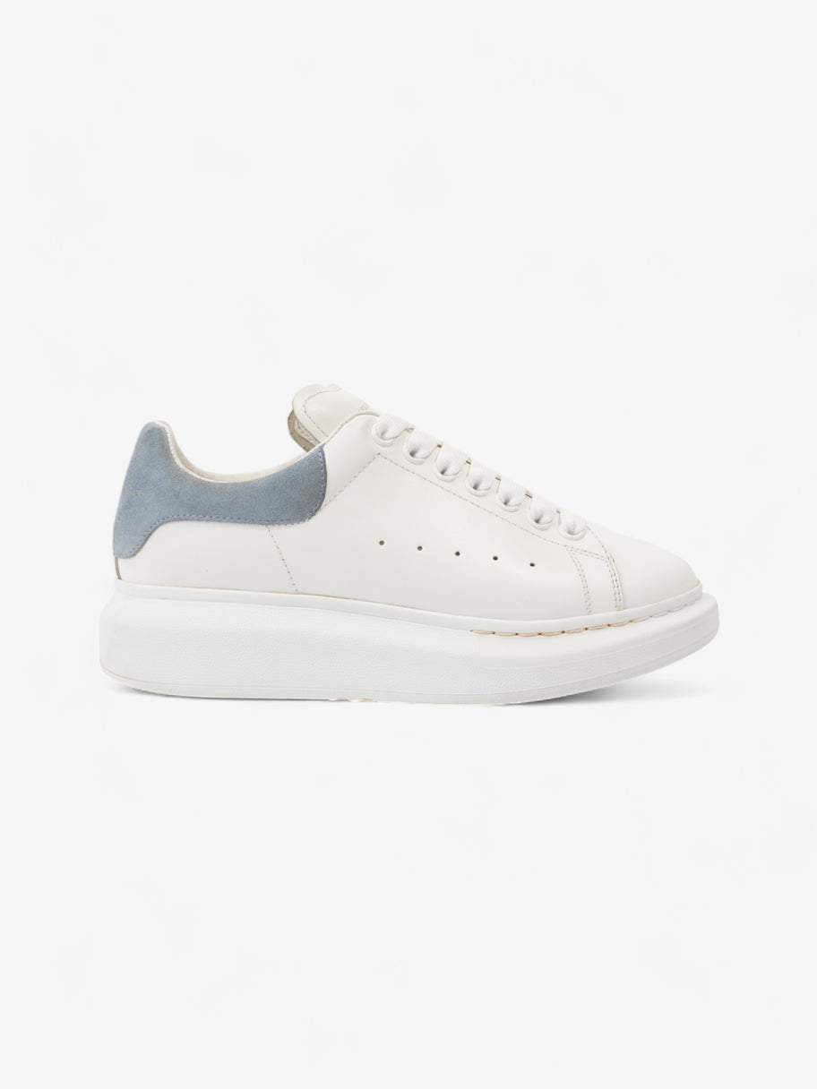 Alexander McQueen Oversized Sneakers White / Dream Blue Leather EU 38 UK 5 Image 1