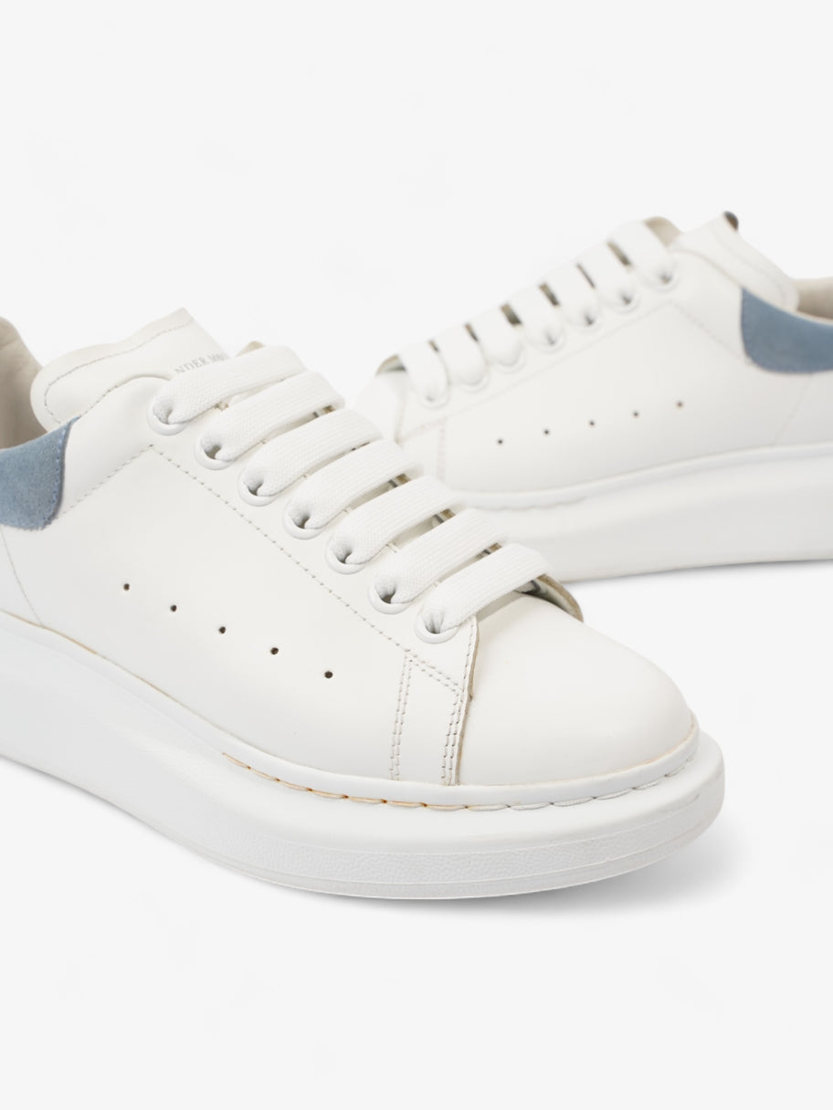 Alexander McQueen Oversized Sneakers White / Dream Blue Leather EU 38 UK 5 Image 10