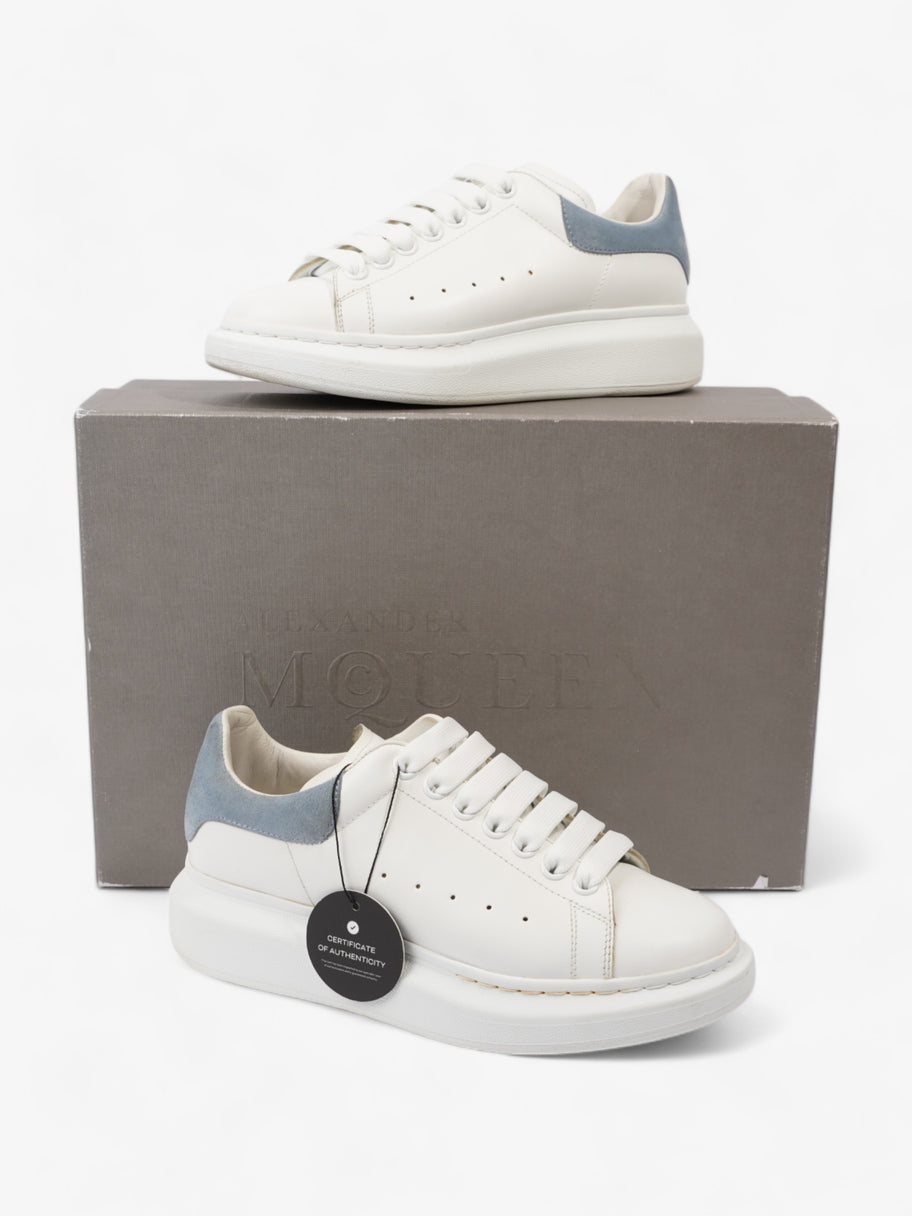 Alexander McQueen Oversized Sneakers White / Dream Blue Leather EU 38 UK 5 Image 11