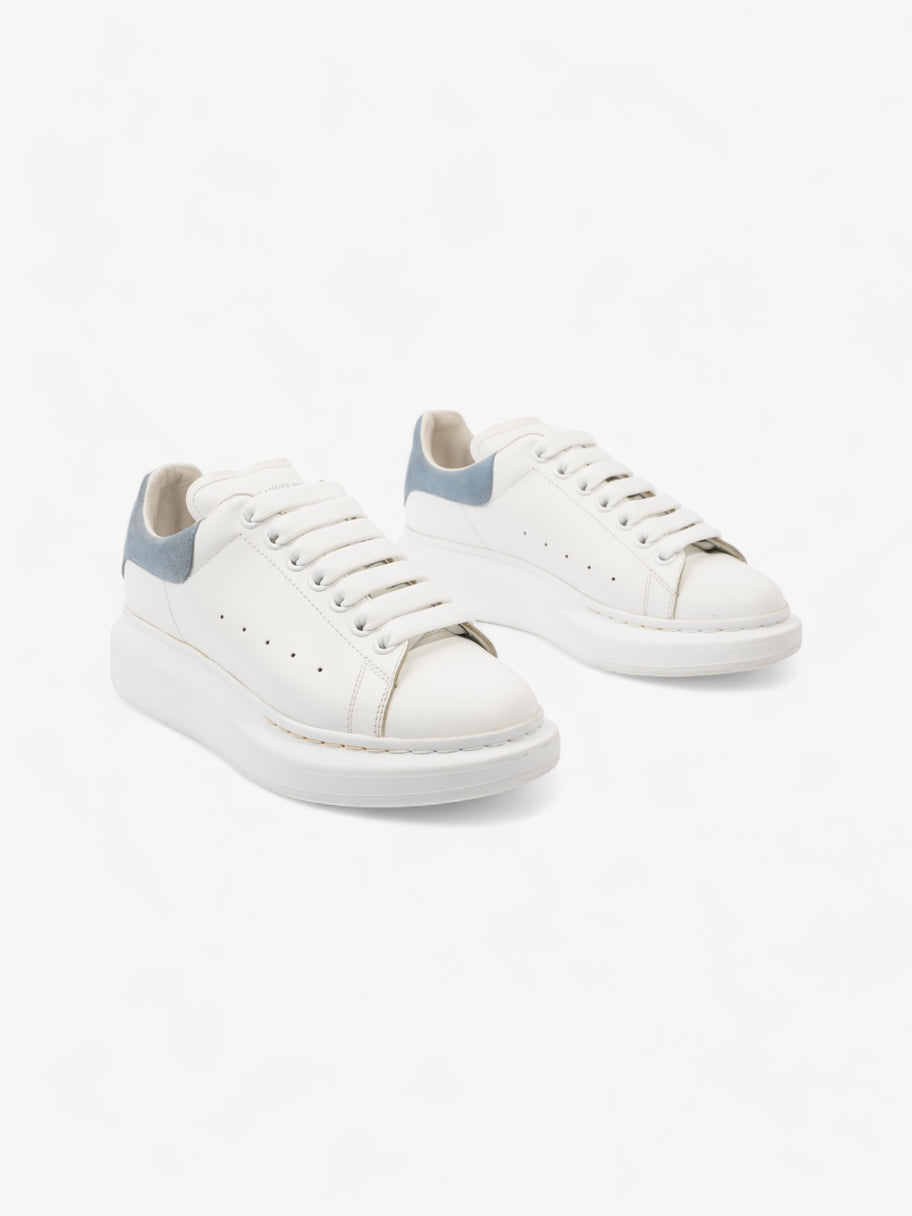 Alexander McQueen Oversized Sneakers White / Dream Blue Leather EU 38 UK 5 Image 2