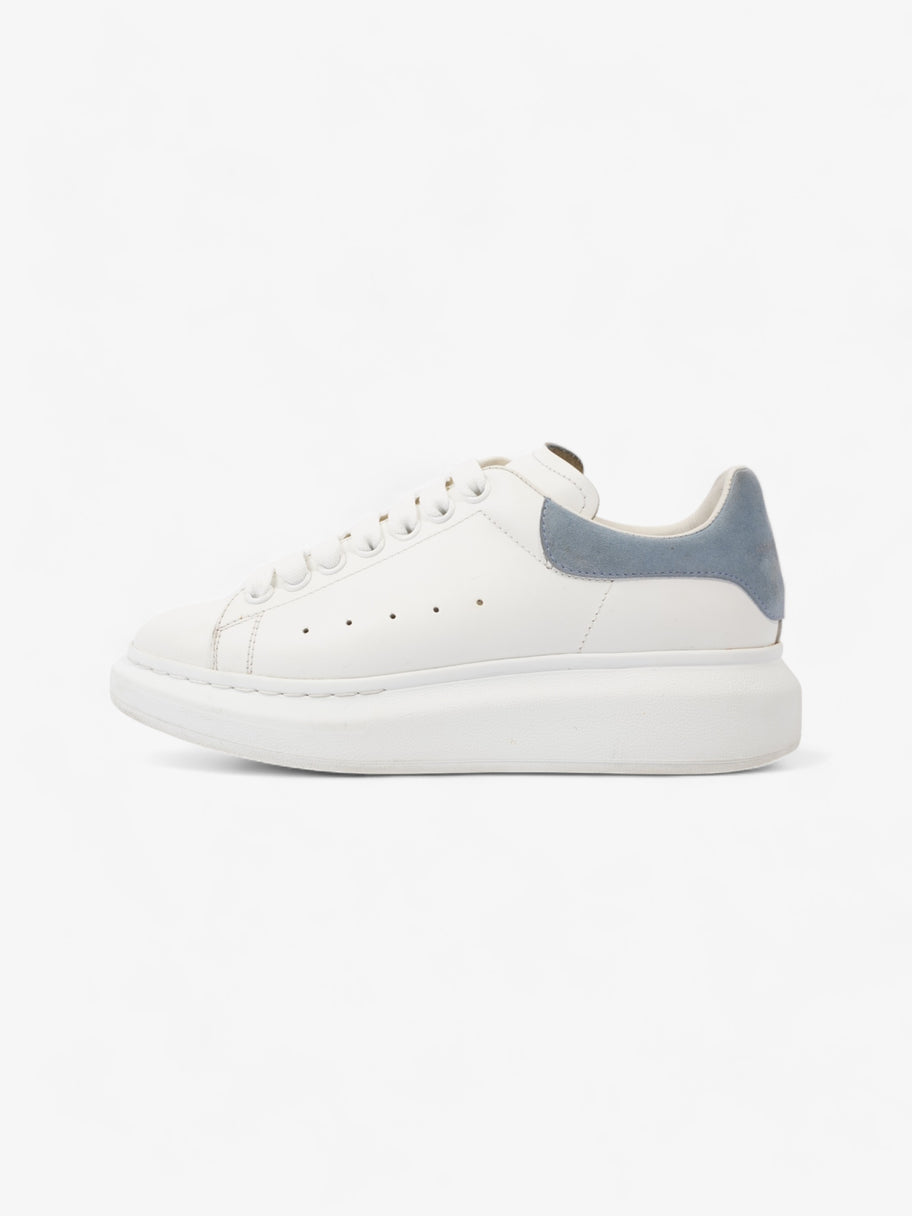 Alexander McQueen Oversized Sneakers White / Dream Blue Leather EU 38 UK 5 Image 5