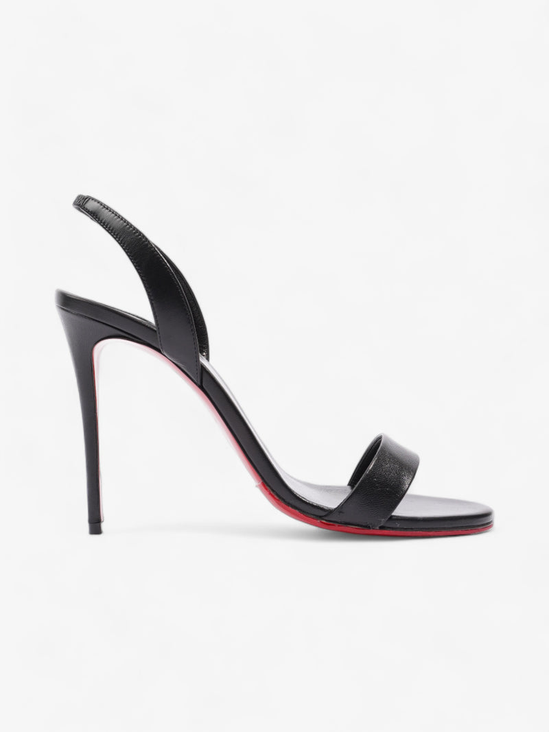  Christian Louboutin O Marilyn Sandals 100 Black Leather EU 40 UK 7