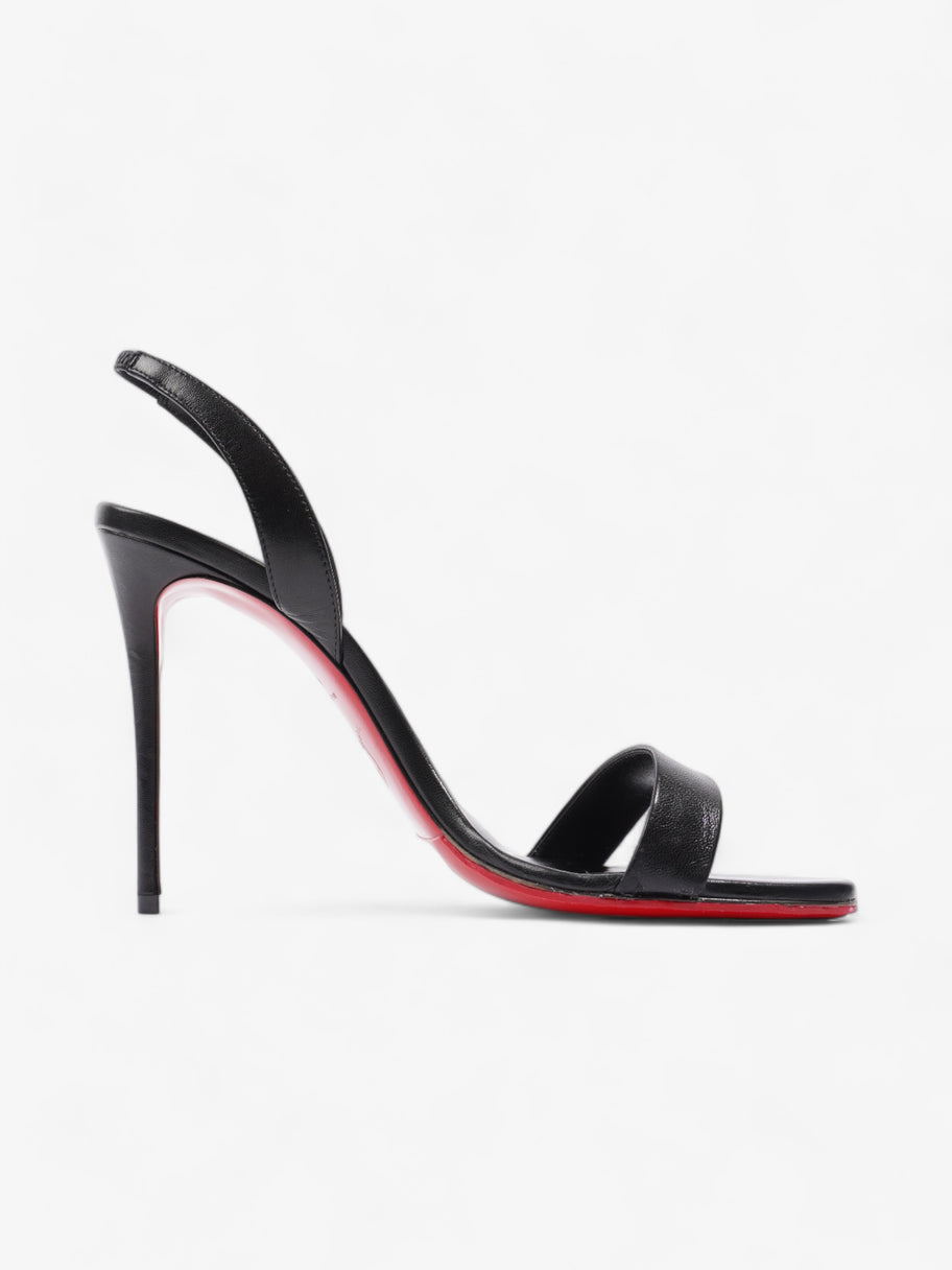 Christian Louboutin O Marilyn Sandals 100 Black Leather EU 40 UK 7 Image 4