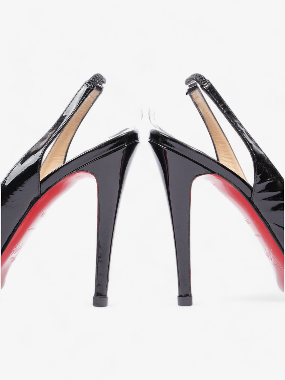 Prive Slingback 100 Black / Red Patent Leather EU 37.5 UK 4.5 Image 9