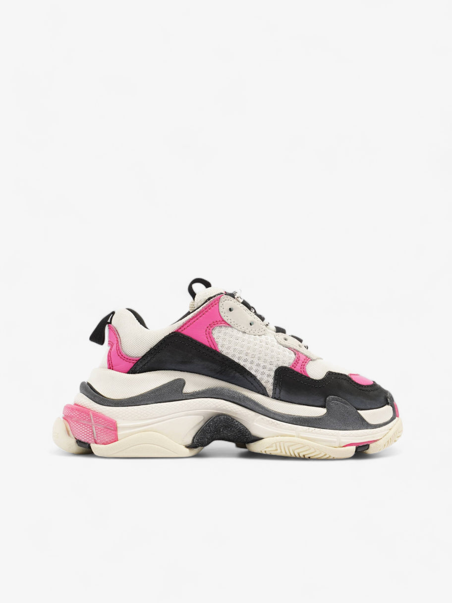 Balenciaga Triple S White / Black / Pink Mesh EU 35 UK 2 Image 4