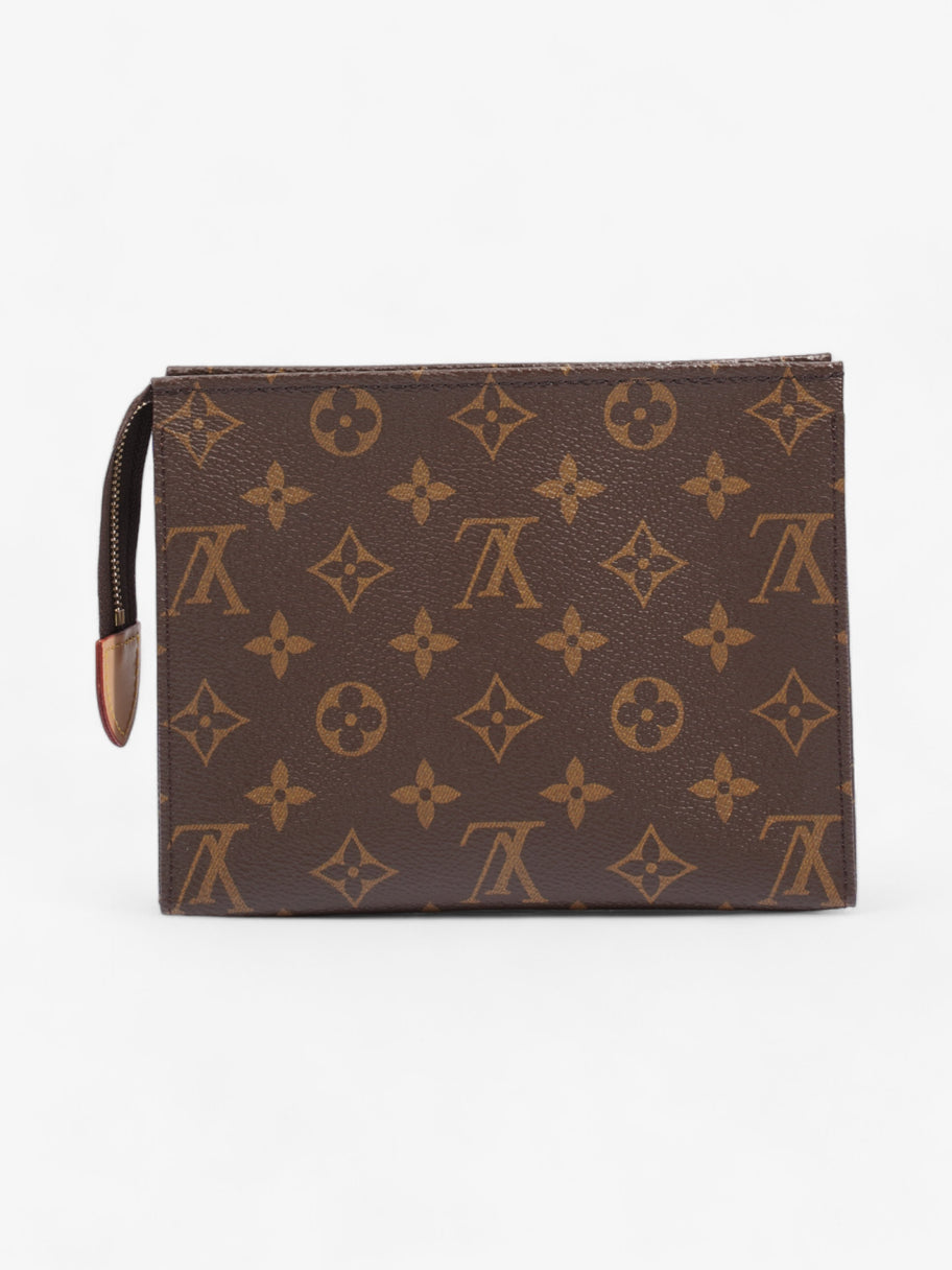 Louis Vuitton Toiletry Pouch 19 Monogram Coated Canvas Image 3