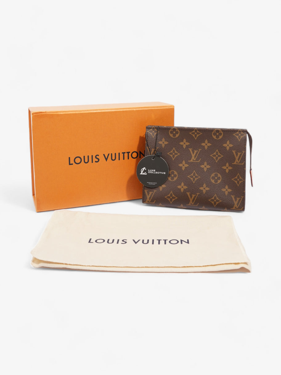 Louis Vuitton Toiletry Pouch 19 Monogram Coated Canvas Image 7