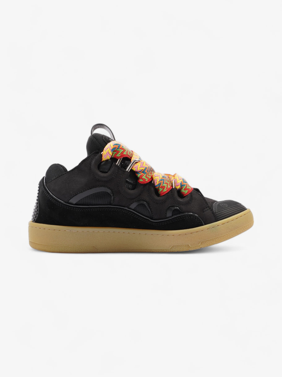 Lanvin Skate Sneakers Black / Multicolour Laces Calfskin Leather EU 43 UK 9 Image 4