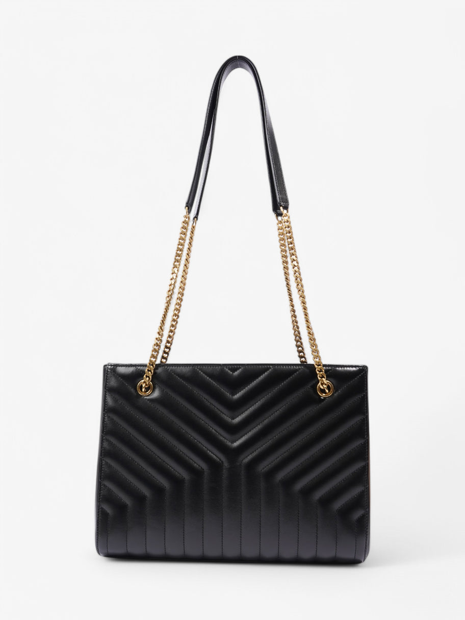 Saint Laurent Tribeca Tote Black Leather Medium Image 4