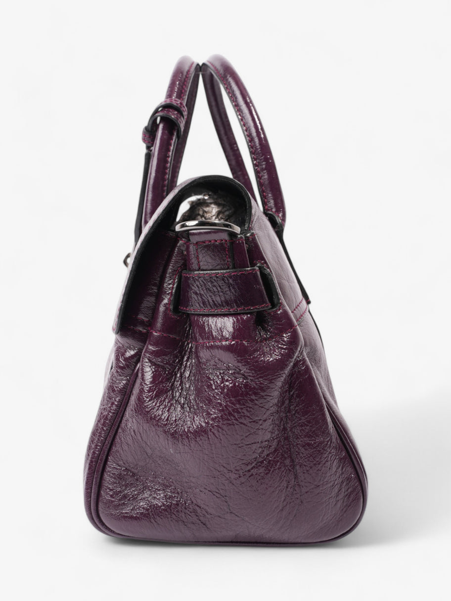 Mulberry Bayswater Satchel Plum Patent Leather Image 3