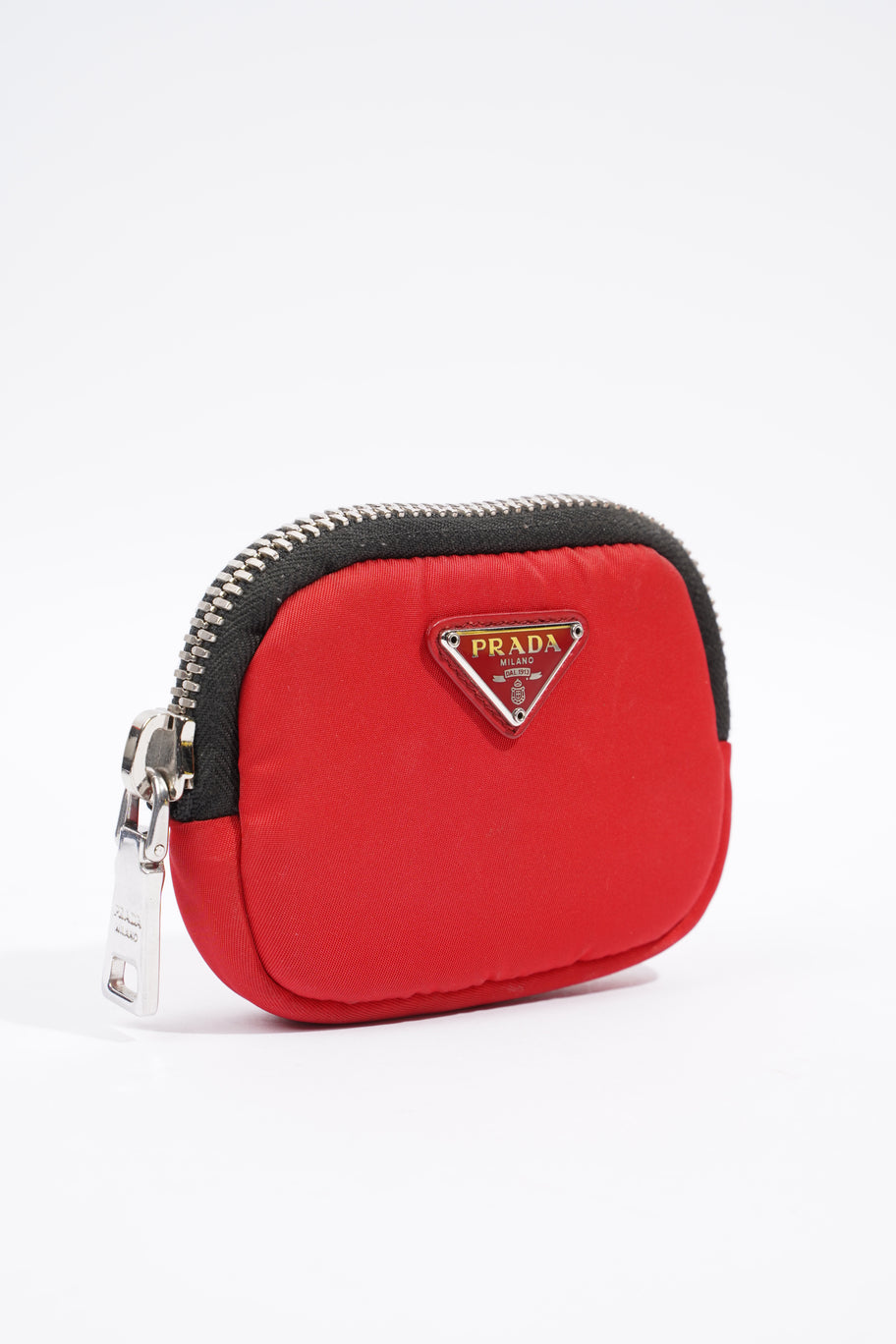 Prada Pouch With Strap Red Nylon Image 6