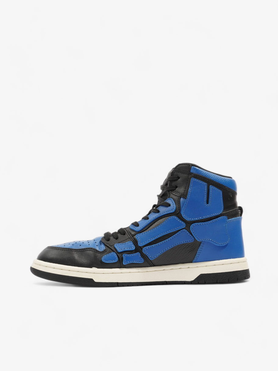 Amiri Bone Runner High Top Blue / Black Leather EU 44 UK 10 Image 3