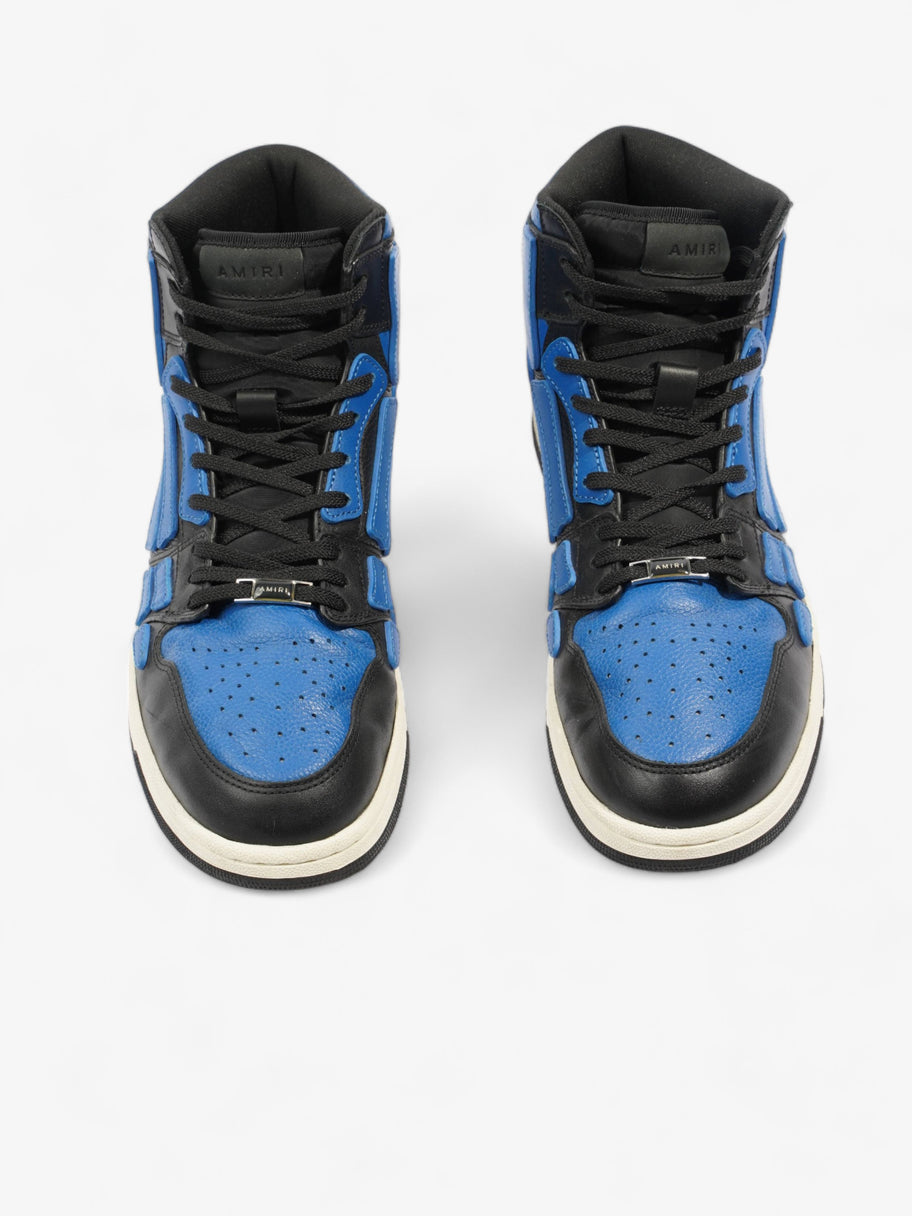 Amiri Bone Runner High Top Blue / Black Leather EU 44 UK 10 Image 8