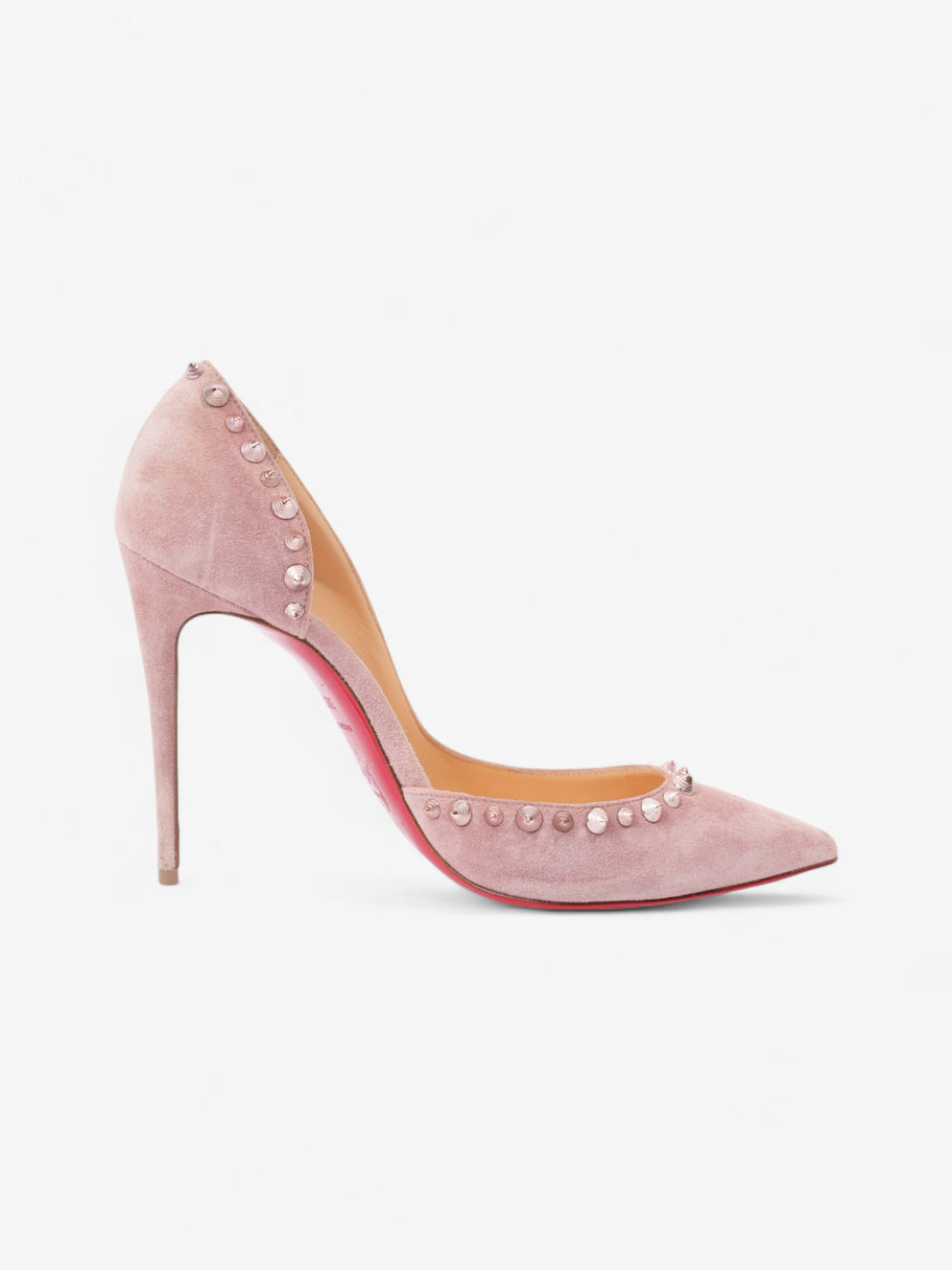 Christian Louboutin Irishell 100mm Pale Pink Suede EU 38.5 UK 5.5 Image 4