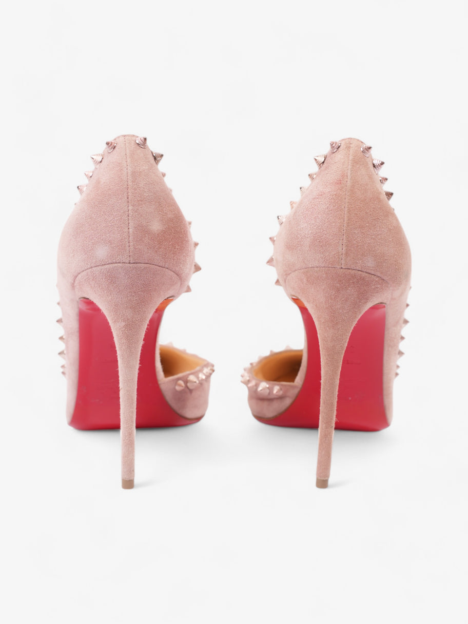 Christian Louboutin Irishell 100mm Pale Pink Suede EU 38.5 UK 5.5 Image 6