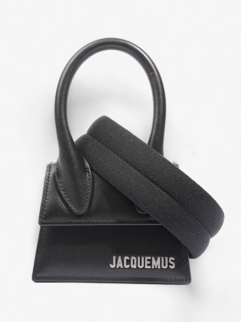  Jacquemus Le Chiquito Homme Black Leather