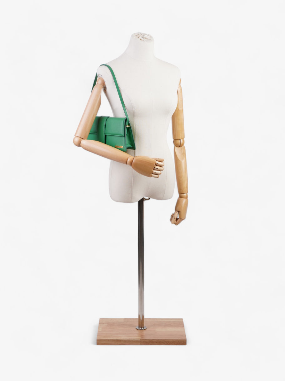 Jacquemus Le Bambino Long Green Leather Image 2