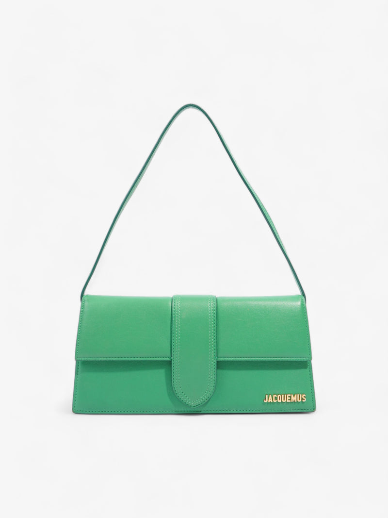  Jacquemus Le Bambino Long Green Leather