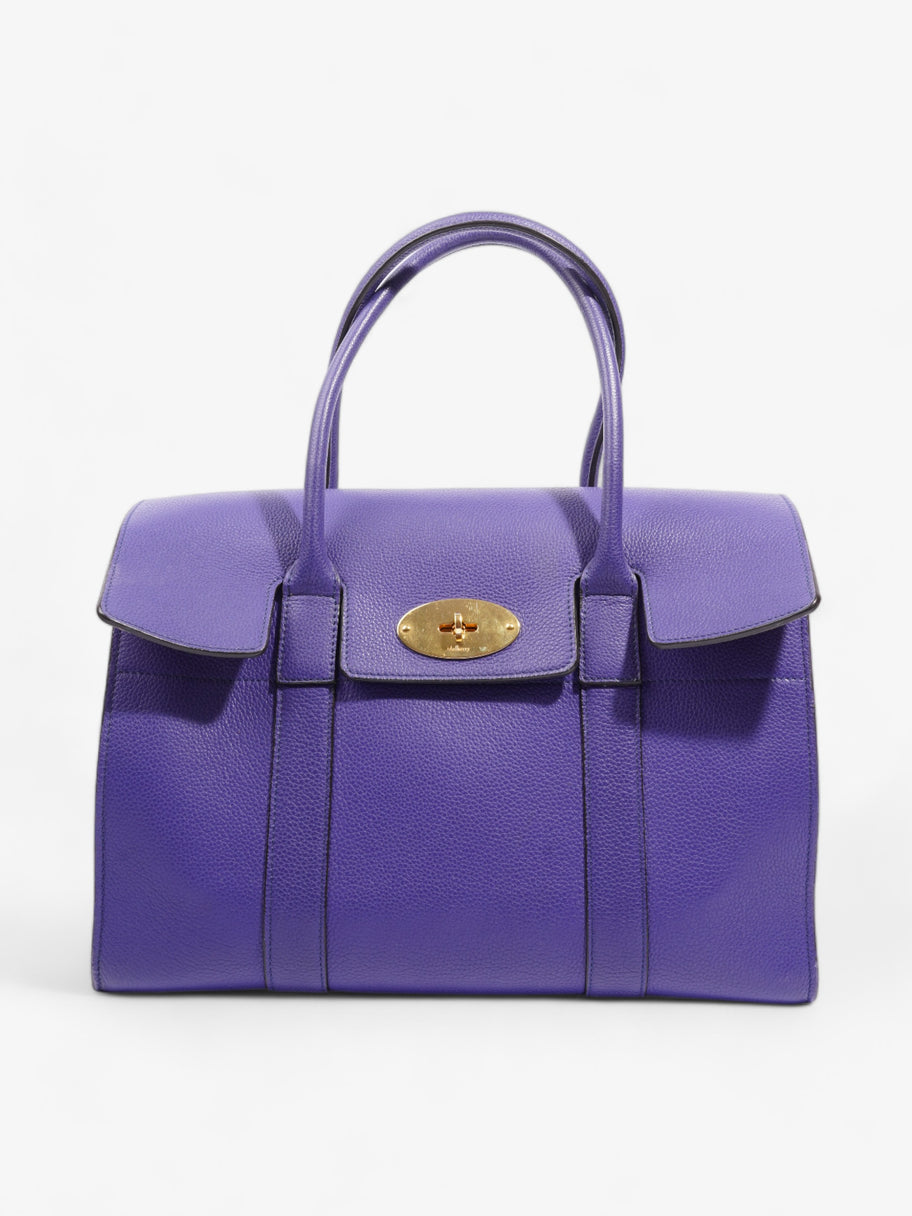 Mulberry Bayswater Indigo Calfskin Leather Image 1