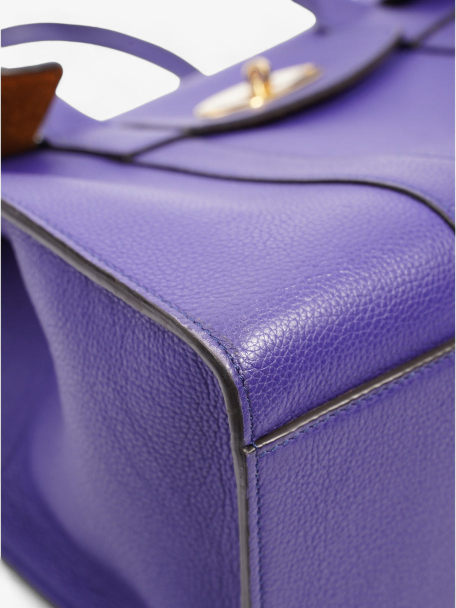 Mulberry Bayswater Indigo Calfskin Leather Image 7