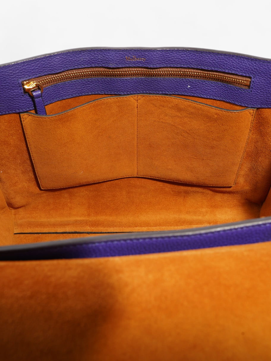 Mulberry Bayswater Indigo Calfskin Leather Image 9