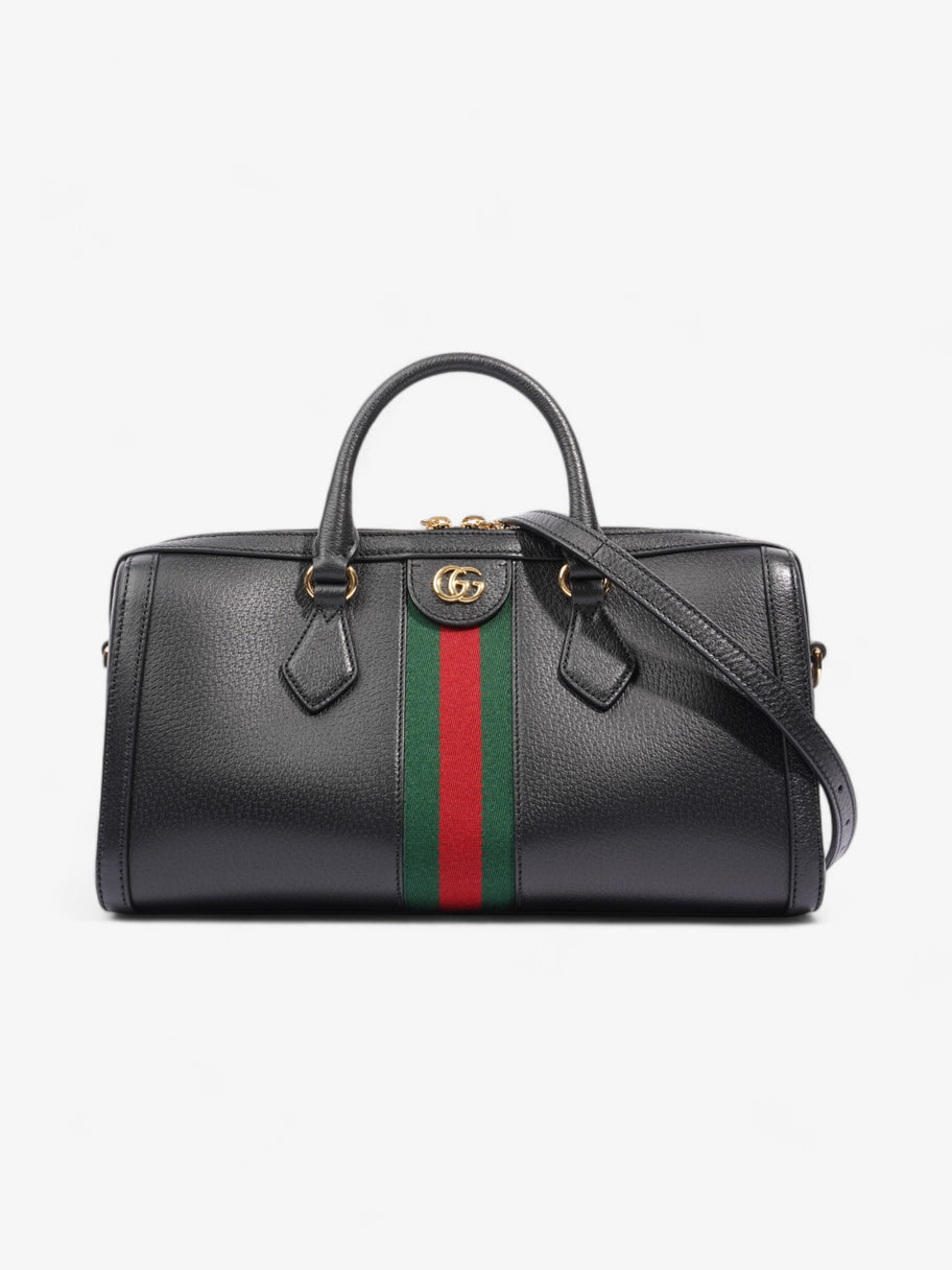 Gucci Ophidia Boston Bag Black / Red / Green Leather Medium Image 1