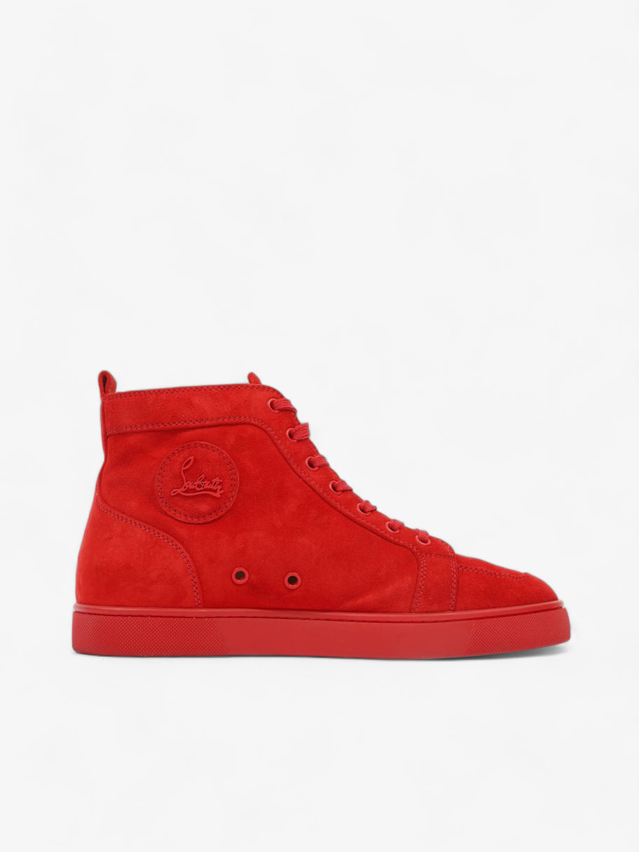 Christian Louboutin Rantus Flat Red Suede EU 41 UK 7 Image 4