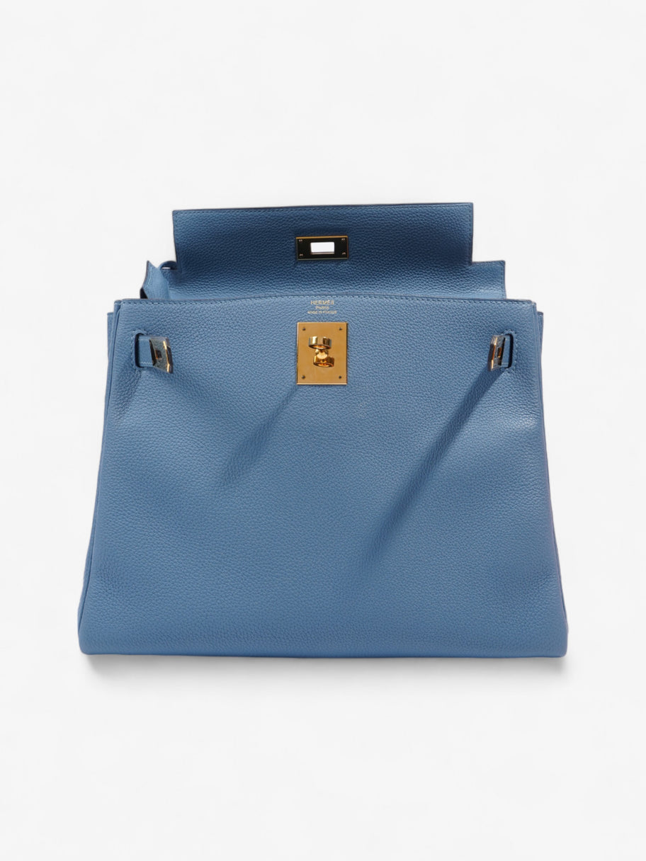 Hermes Kelly Azur Togo Leather 28 Image 7