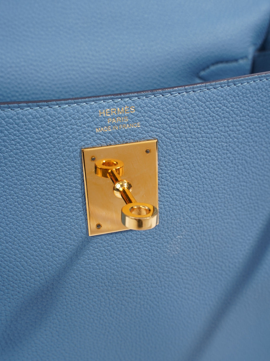 Hermes Kelly Azur Togo Leather 28 Image 8