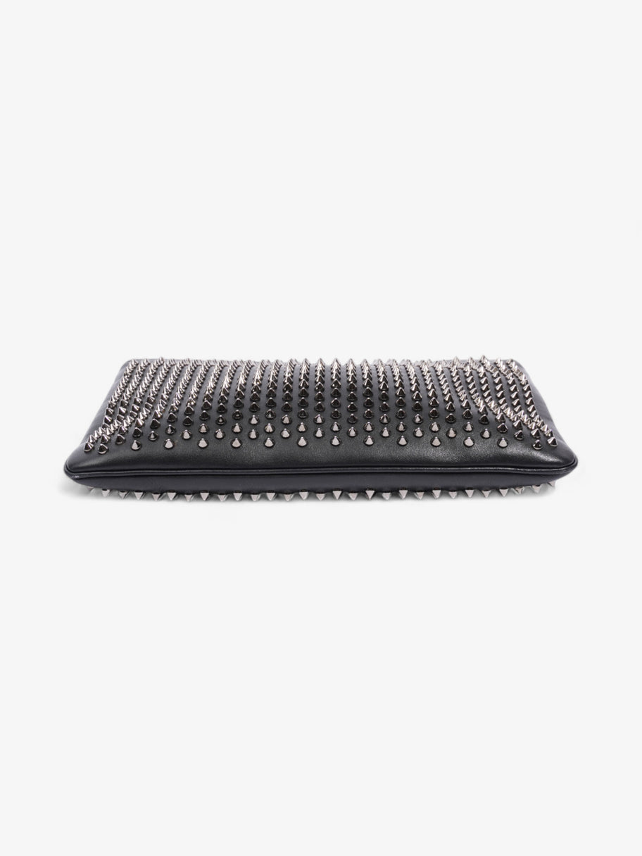 Christian Louboutin Loubiposh Chain Clutch Black Leather Image 6