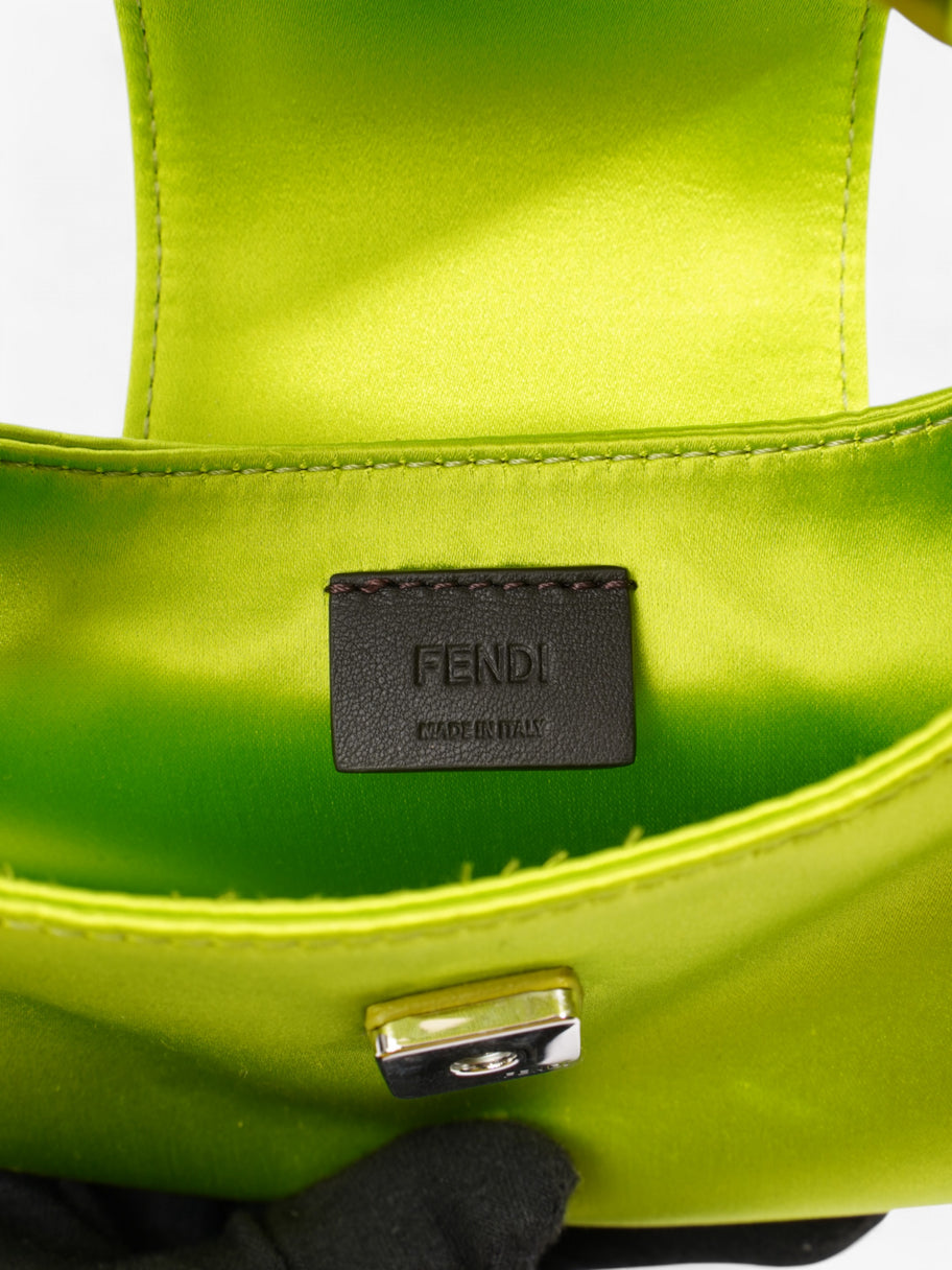 Fendi Cookie Hobo Wasabi Silk Mini Image 9