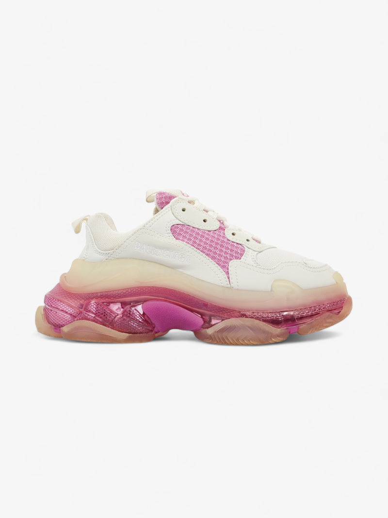  Triple S White / Pink Clear Sole Mesh EU 36 UK 3