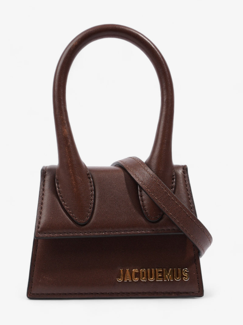  Jacquemus Le Chiquito Chocolate Brown Leather