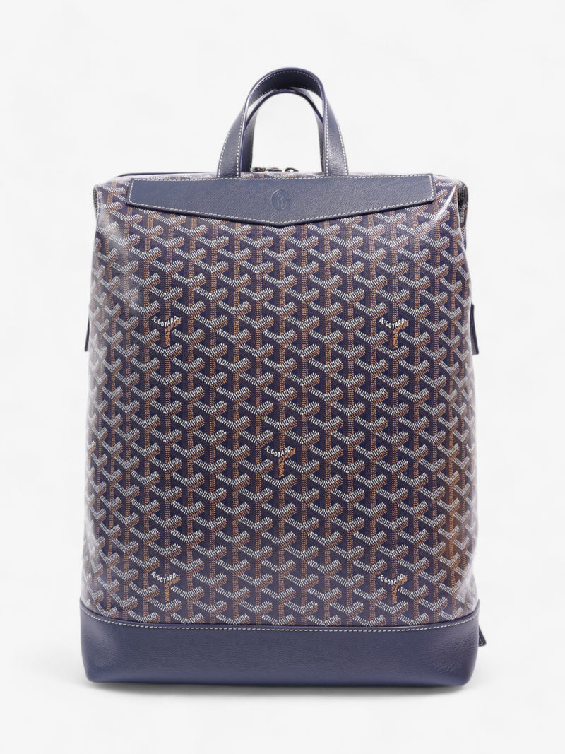  Goyard Cisalpin Blue Calfskin Leather