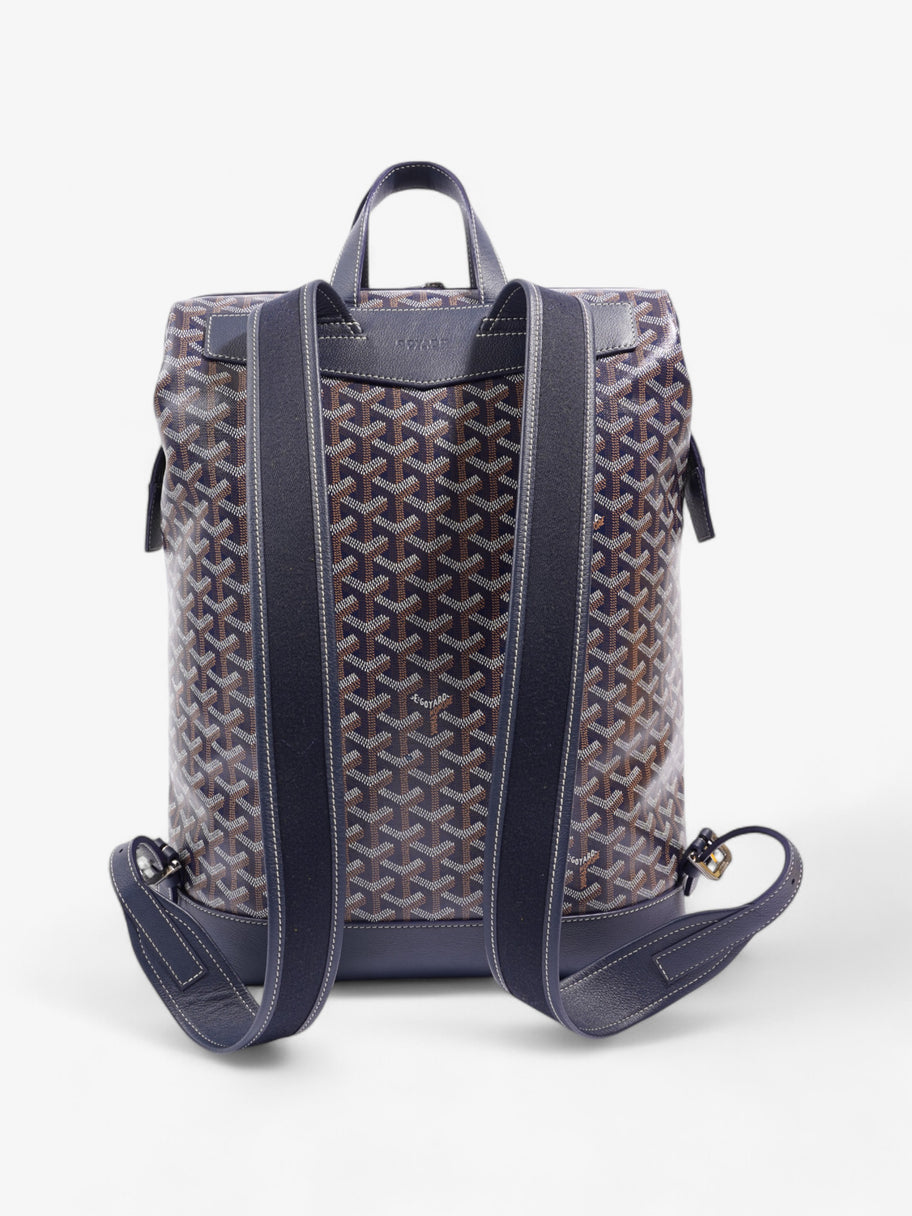 Goyard Cisalpin Blue Calfskin Leather Image 4