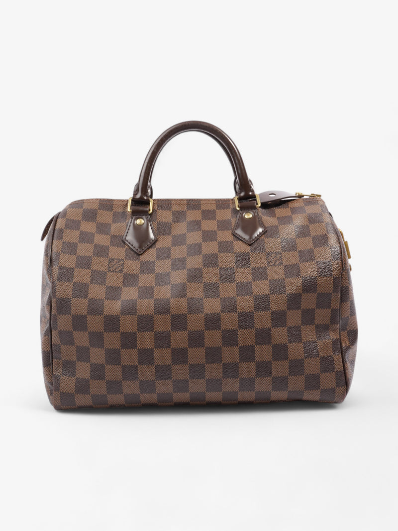  Louis Vuitton Speedy Damier Ebene Coated Canvas 30