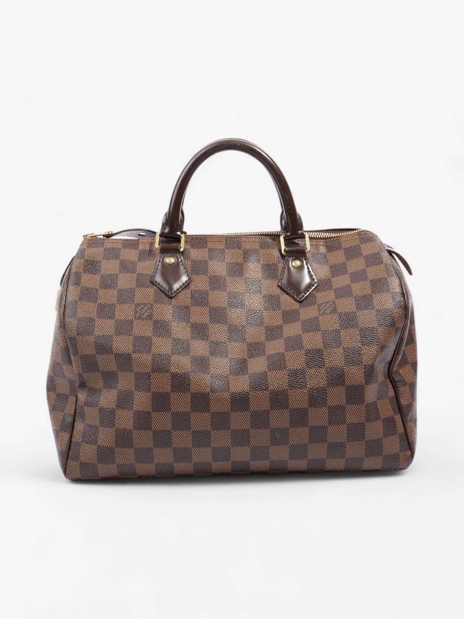 Louis Vuitton Speedy Damier Ebene Coated Canvas 30 Image 4