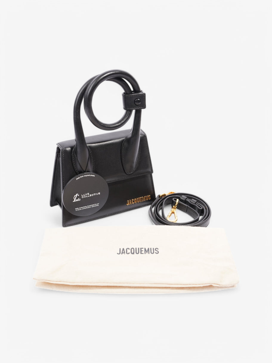 Jacquemus Le Chiquito Noeud Black Leather Image 10