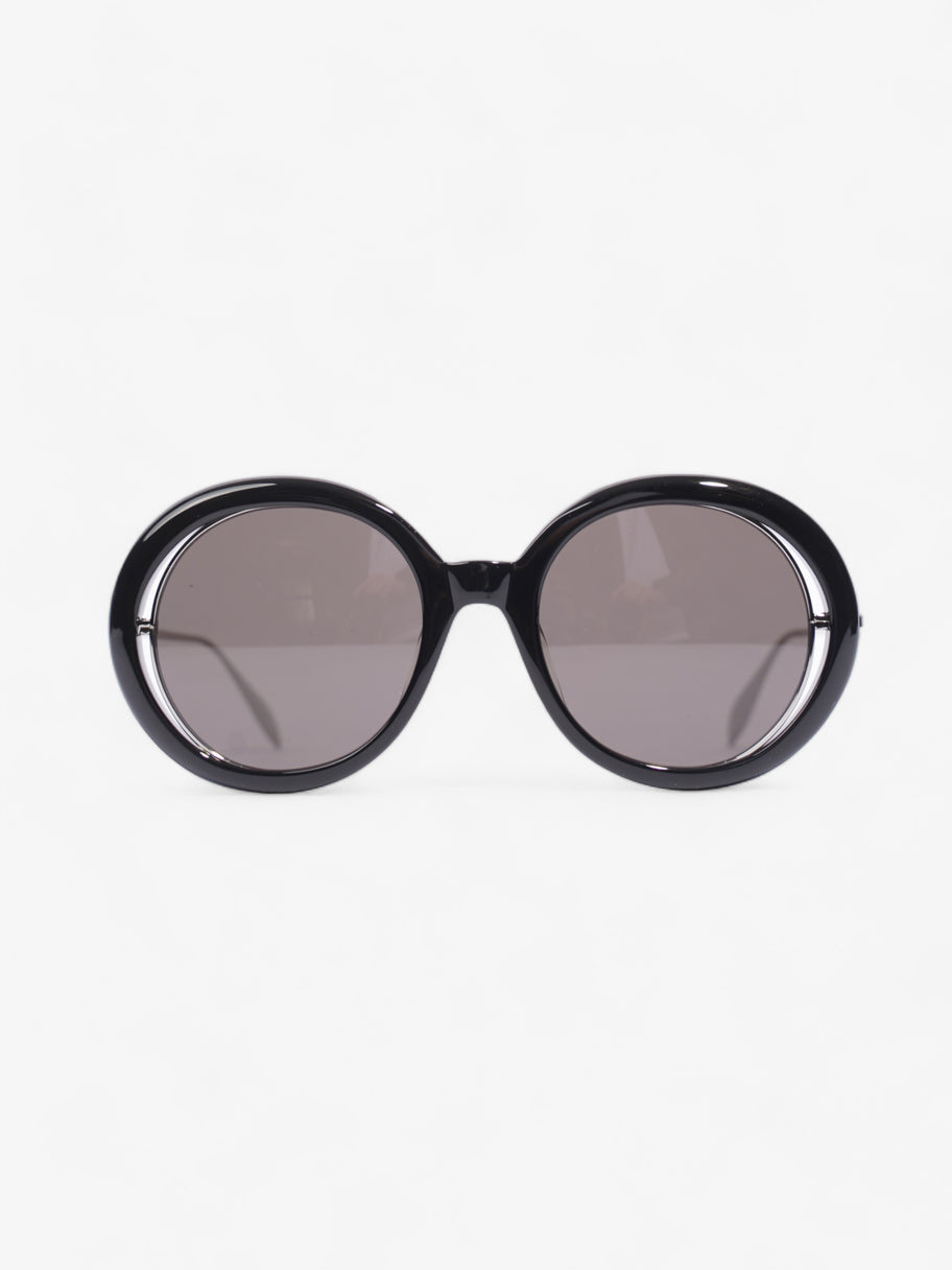 Round Sunglasses Black / Silver Acetate 54mm 22mm Image 1