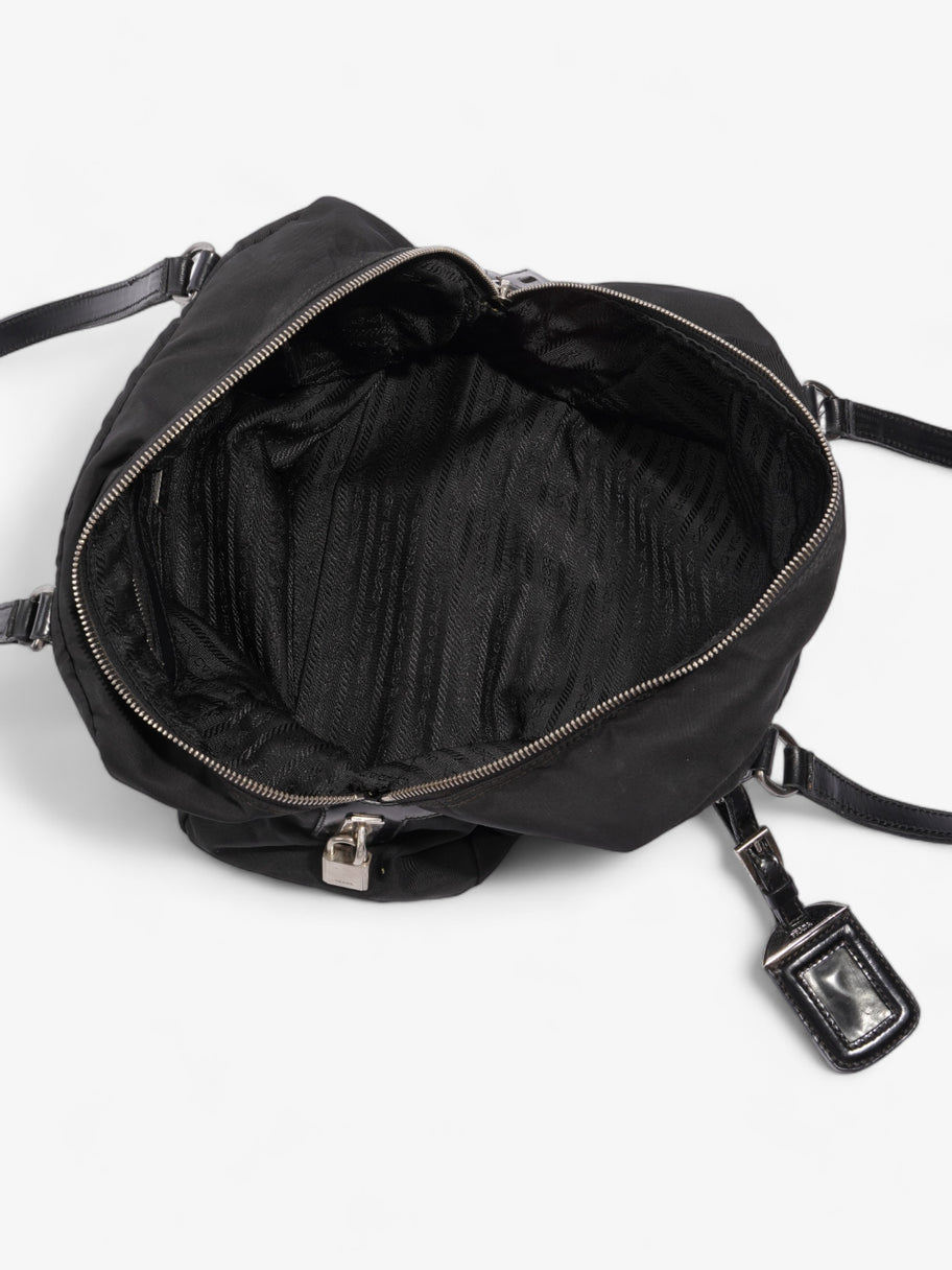 Prada Canapa Logo Black Nylon Image 7