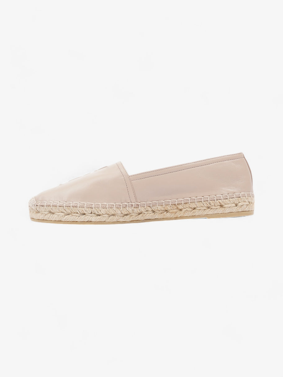 Saint Laurent YSL Espadrilles Nude Leather EU 38.5 UK 5.5 Image 3