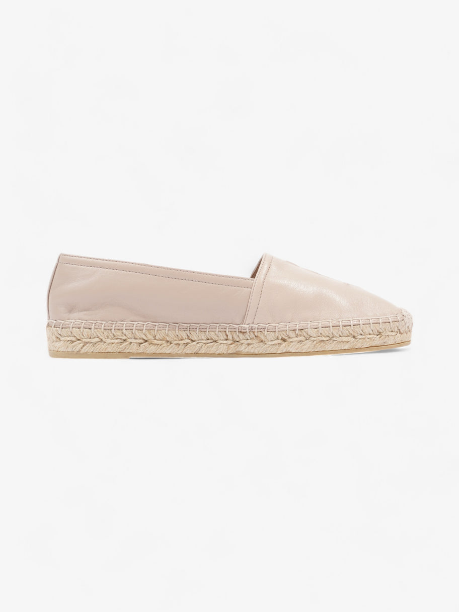 Saint Laurent YSL Espadrilles Nude Leather EU 38.5 UK 5.5 Image 4