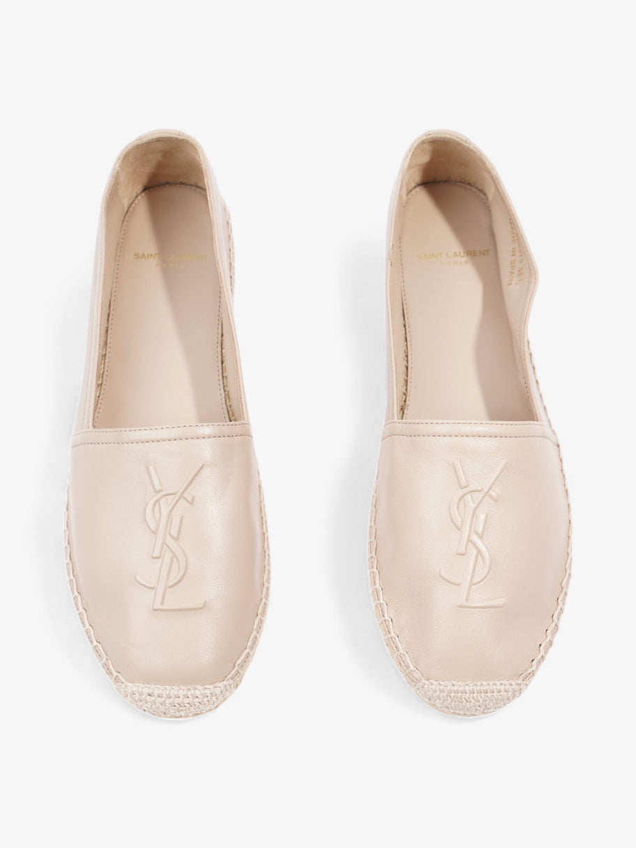 Saint Laurent YSL Espadrilles Nude Leather EU 38.5 UK 5.5 Image 8