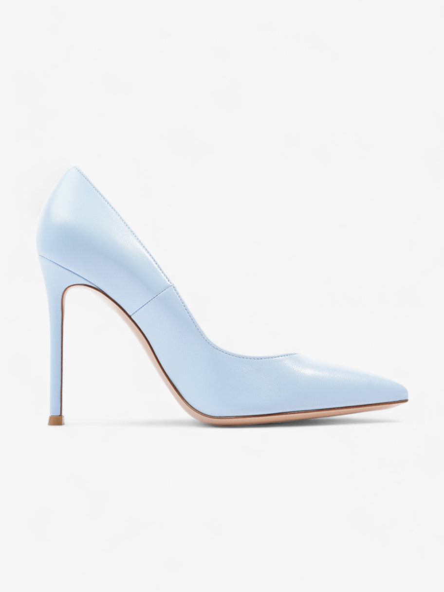 Gianvito Rossi Leather Heels 100 Blue  Leather EU 36.5 UK 3.5 Image 4