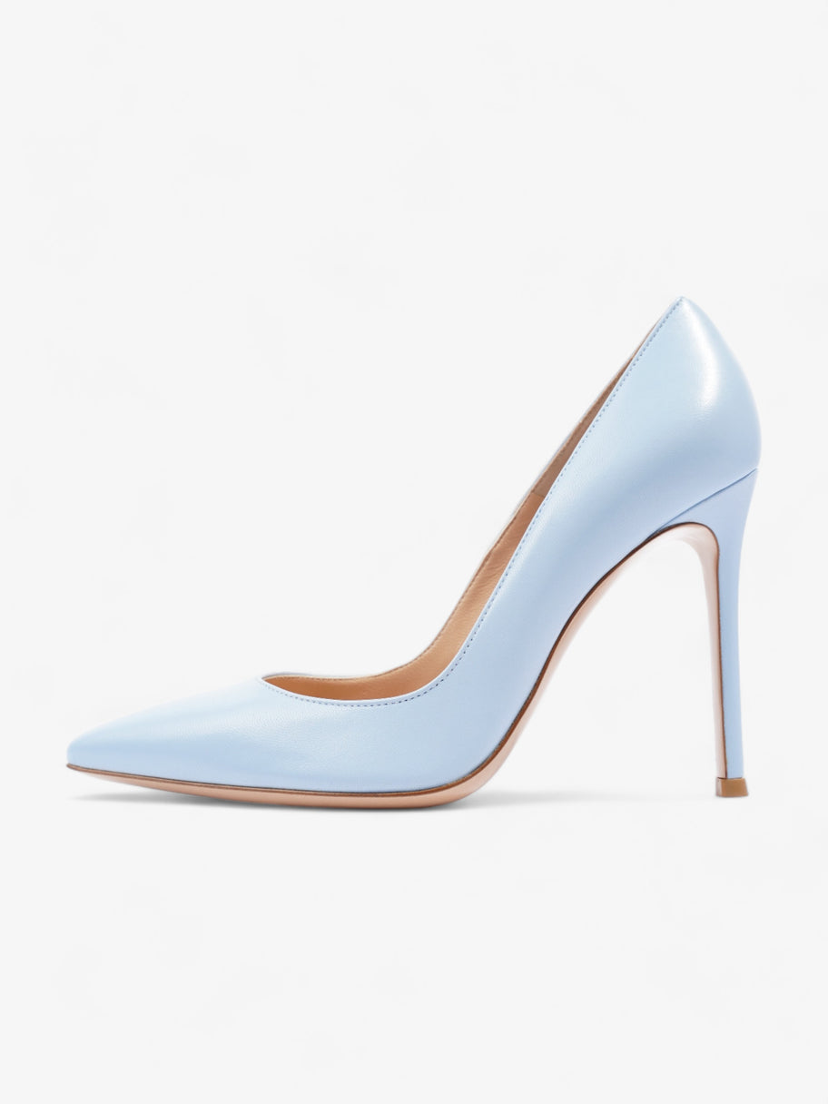 Gianvito Rossi Leather Heels 100 Blue  Leather EU 36.5 UK 3.5 Image 5