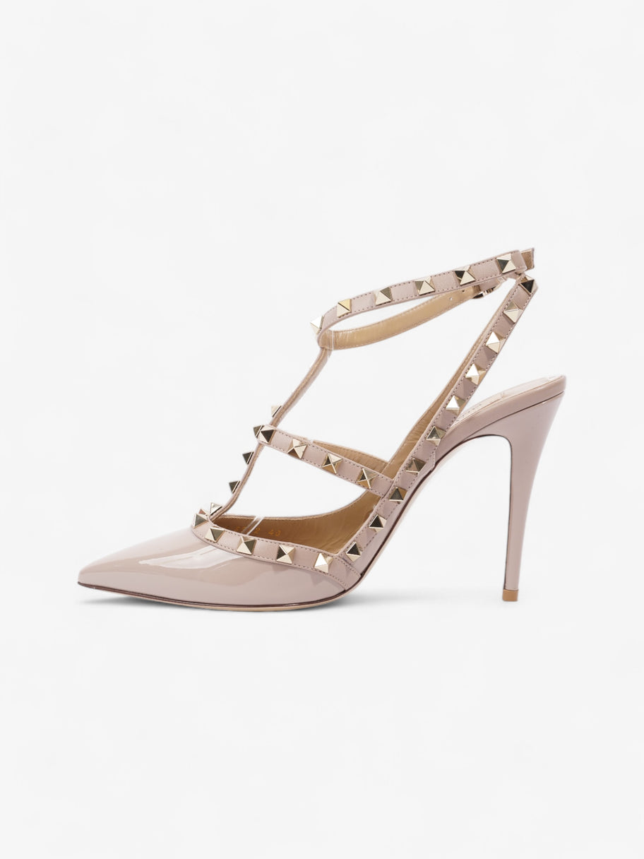 Valentino Rockstud Heels Nude Patent Leather EU 40 UK 7 Image 3