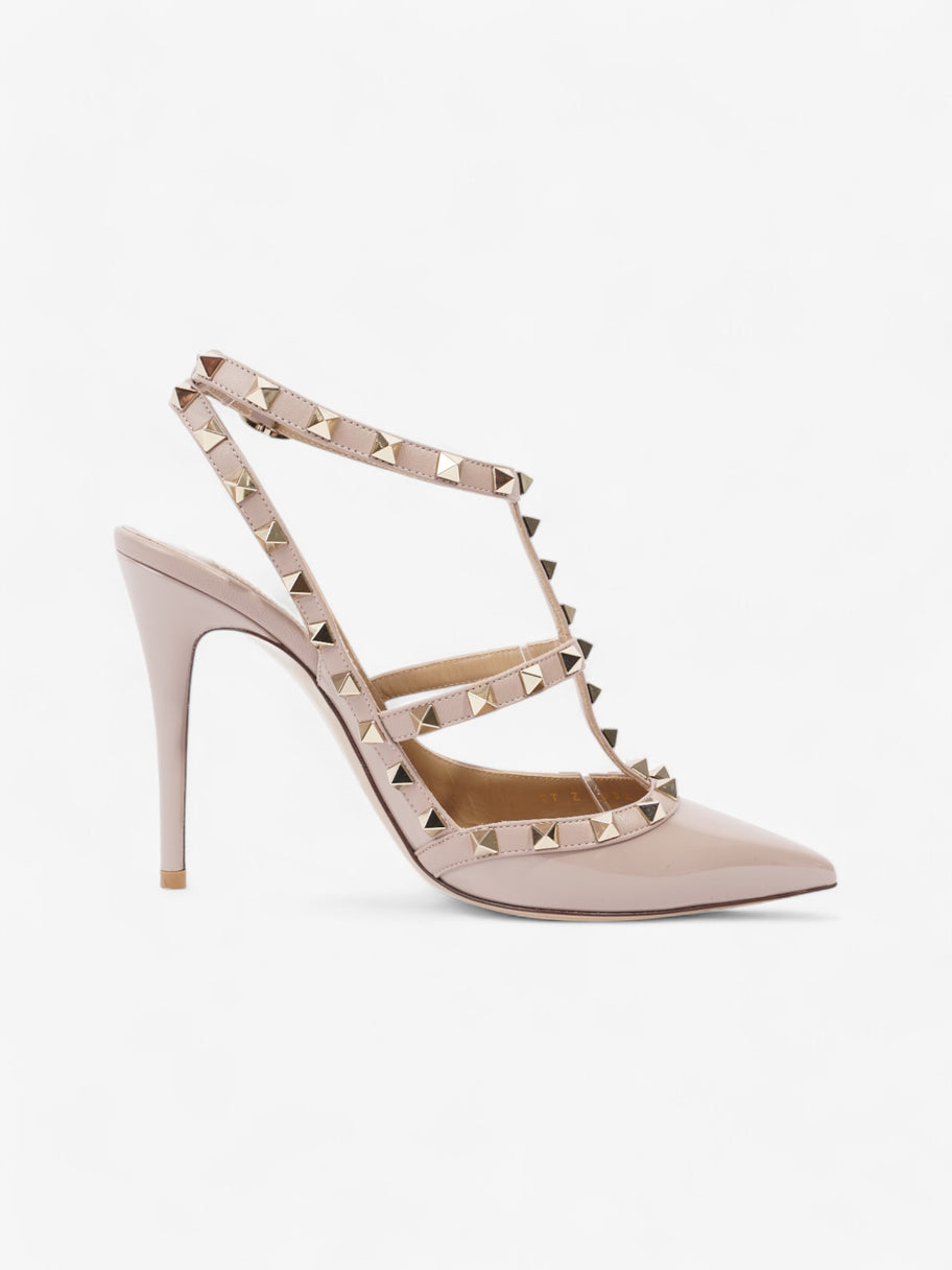 Valentino Rockstud Heels Nude Patent Leather EU 40 UK 7 Image 4